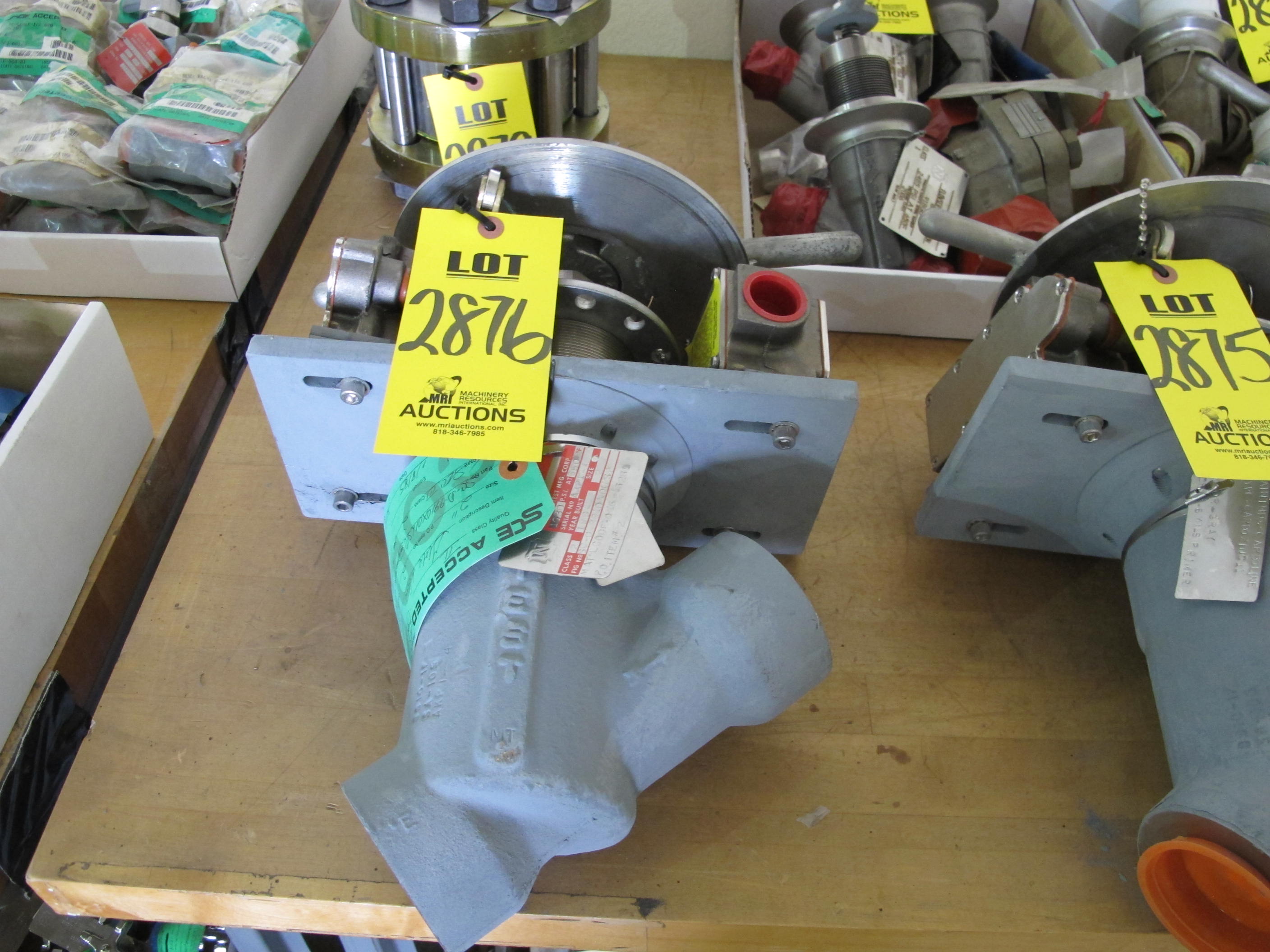 VALVE, GLOBE TYPE, 2" SIZE, 600 LB, 1030 LB/650 DEGREE F RATING, 316 SS MATERIAL, SOCKET WELD CONNECTIONS, SA182 SPECIFICATION, SCREWED YOKE STYLE, HARD FACED SEAT AND DISC, INCONEL DIAPHRAGM TRIM, PACKING SOFTGOODS, T-HANDLE OPERATOR. WITH LIMIT SWITCHES CONSTRUCTION., PART # SC-D-9910X01LSP(2) (W-51) LOADING & HANDLING FEE $5-